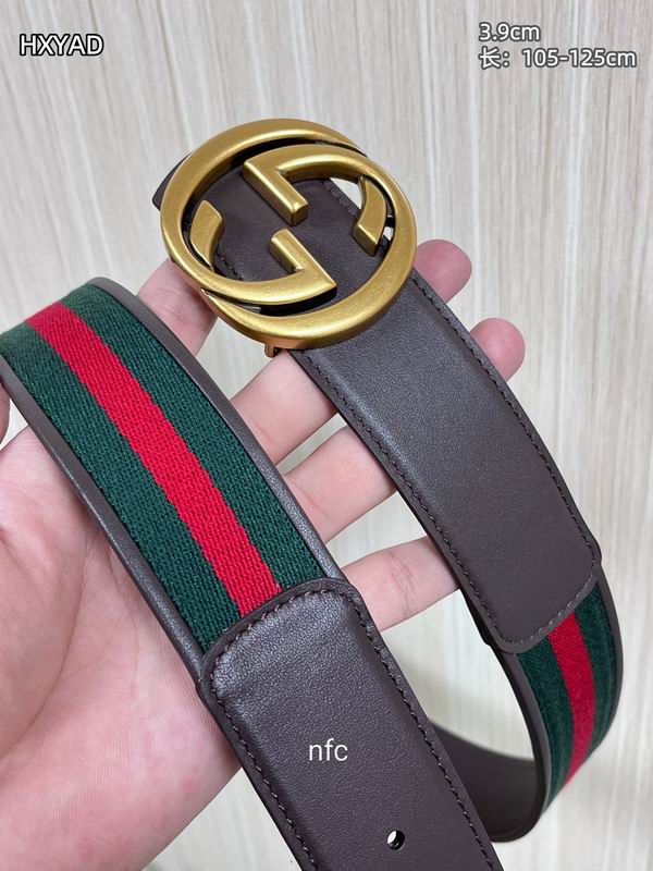 Gucci belt 39mmX105-125cm 8L85